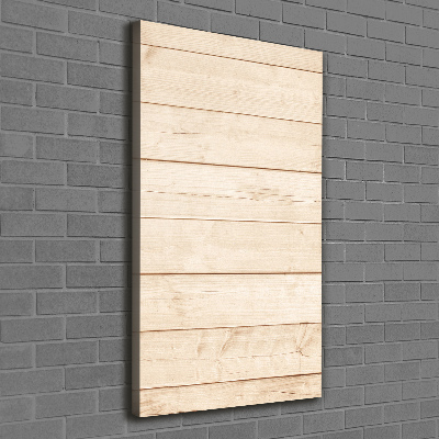 Quadro su tela canvas verticale Sfondo in legno