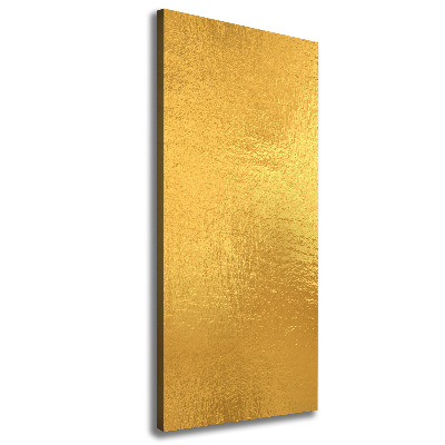 Quadro foto su tela verticale Sfondo in lamina d'oro