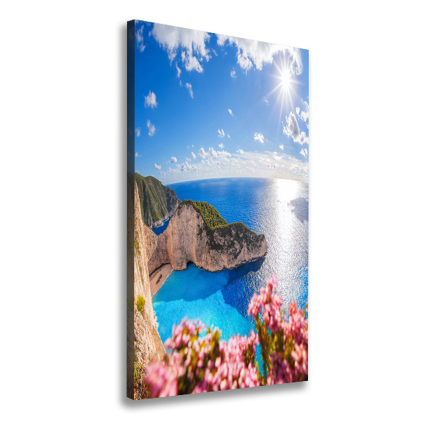 Quadro su tela canvas verticale Zante, Grecia