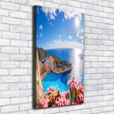 Quadro su tela canvas verticale Zante, Grecia