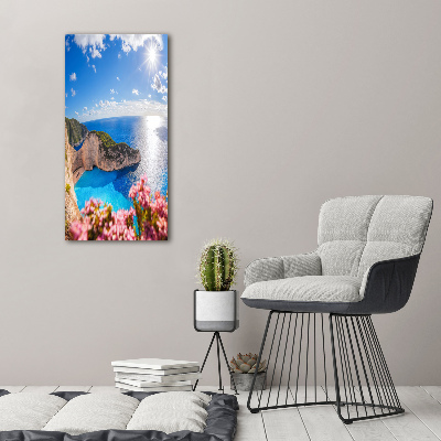 Quadro su tela canvas verticale Zante, Grecia