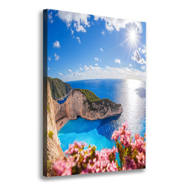 Quadro su tela canvas verticale Zante, Grecia