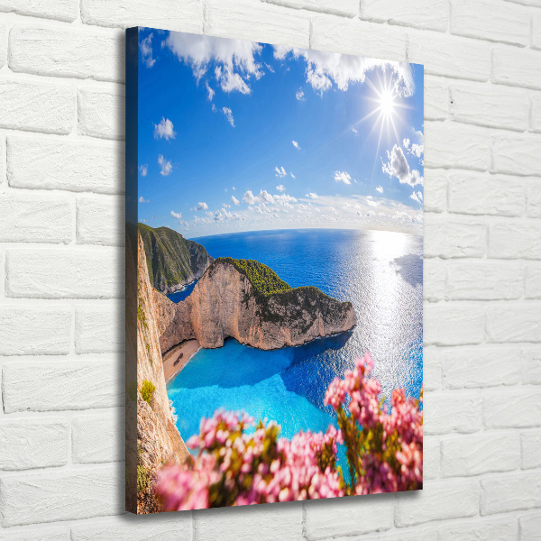 Quadro su tela canvas verticale Zante, Grecia