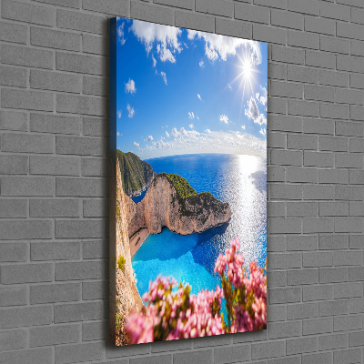 Quadro su tela canvas verticale Zante, Grecia