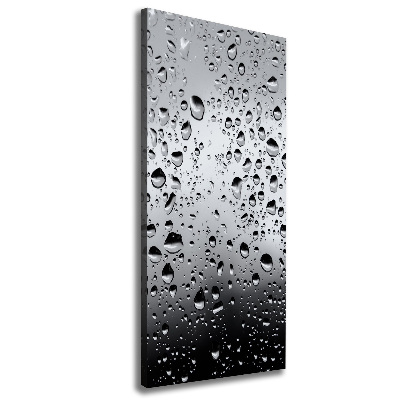 Quadro su tela canvas verticale Gocce d'acqua