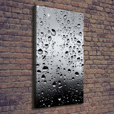 Quadro su tela canvas verticale Gocce d'acqua