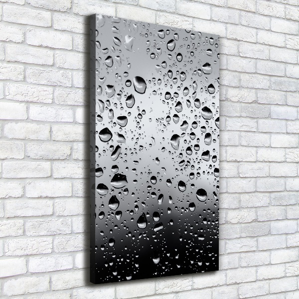 Quadro su tela canvas verticale Gocce d'acqua