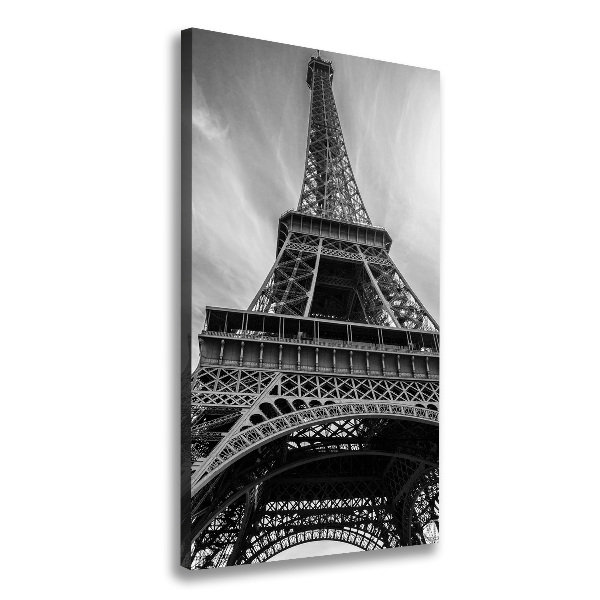 Quadro foto su tela verticale Torre Eiffel Parigi
