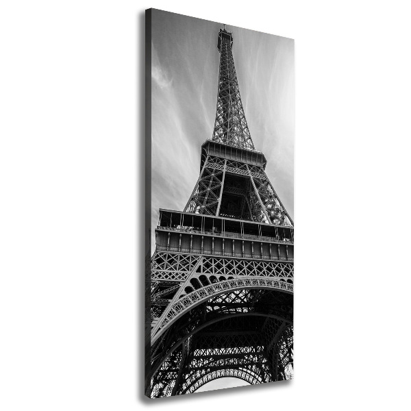 Quadro foto su tela verticale Torre Eiffel Parigi