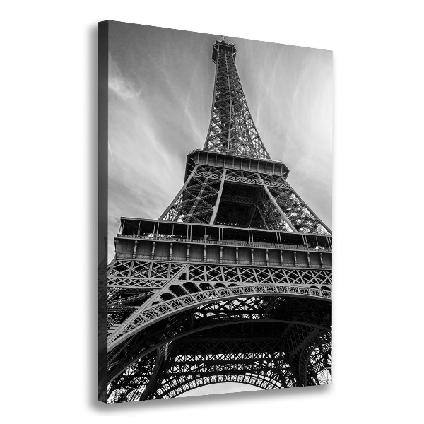 Quadro foto su tela verticale Torre Eiffel Parigi