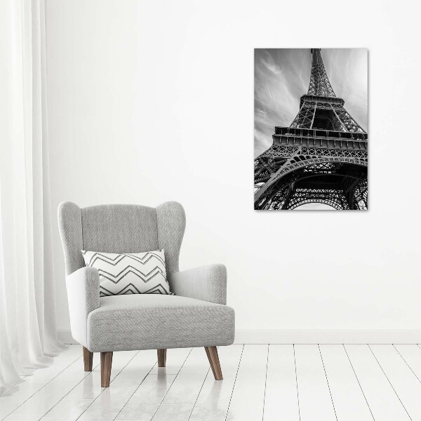 Quadro foto su tela verticale Torre Eiffel Parigi