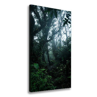 Quadro su tela canvas verticale Foresta pluviale