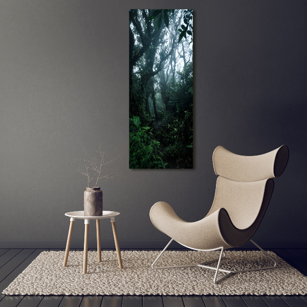 Quadro su tela canvas verticale Foresta pluviale