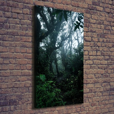 Quadro su tela canvas verticale Foresta pluviale