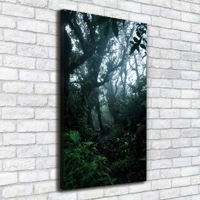 Quadro su tela canvas verticale Foresta pluviale