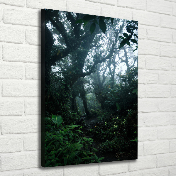Quadro su tela canvas verticale Foresta pluviale