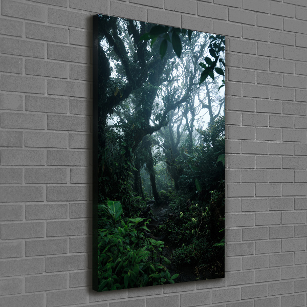 Quadro su tela canvas verticale Foresta pluviale