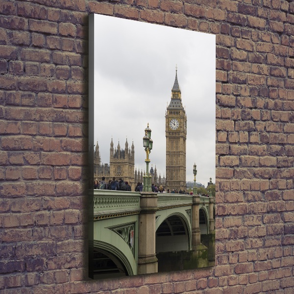 Quadro foto su tela verticale Big Ben di Londra