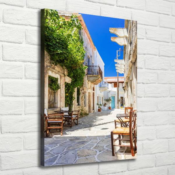 Quadro foto su tela verticale Isola di Naxos, Grecia