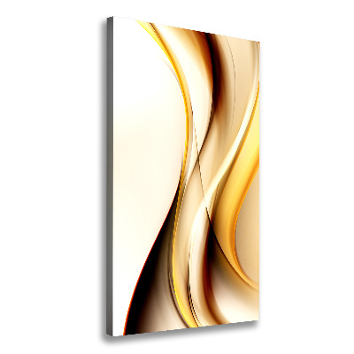Quadro su tela canvas verticale Onda astratta