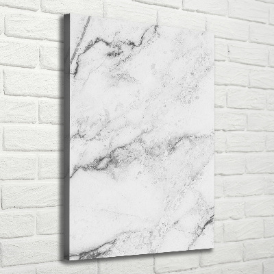 Quadro foto su tela verticale Sfondo effetto marmo