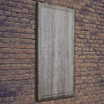 Quadro su tela canvas verticale Legna