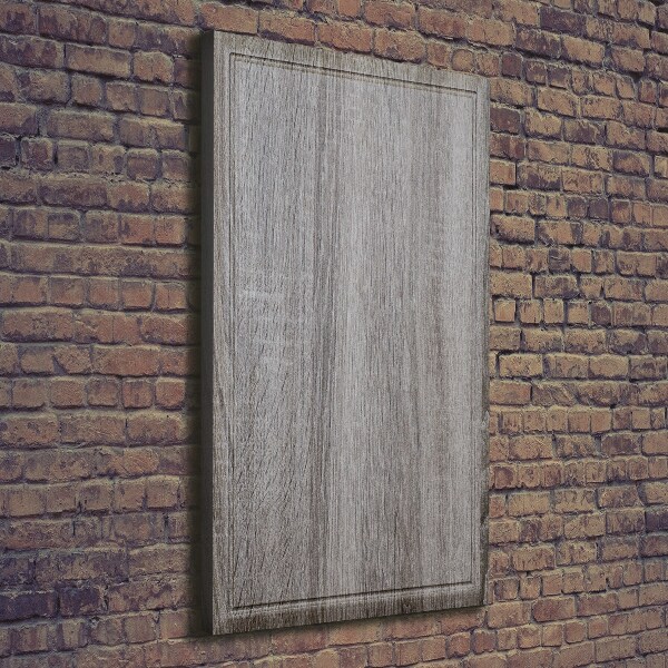 Quadro su tela canvas verticale Legna