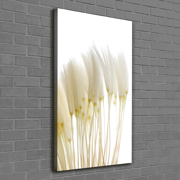 Quadro su tela canvas verticale Semi di tarassaco