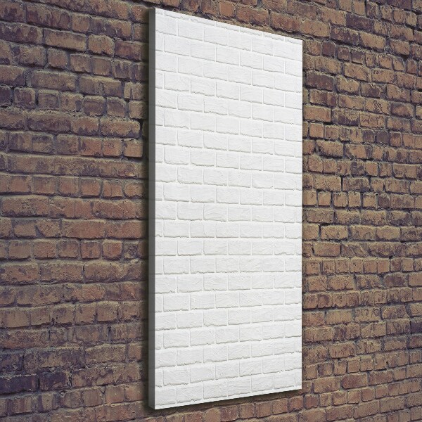 Stampa quadro su tela verticale Muro di mattoni
