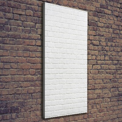 Stampa quadro su tela verticale Muro di mattoni