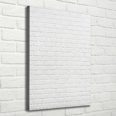 Stampa quadro su tela verticale Muro di mattoni