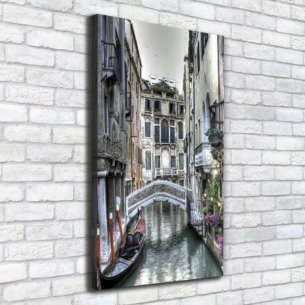 Stampa quadro su tela verticale Venezia, Italia