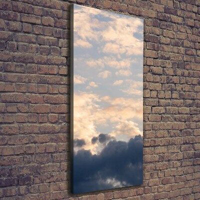 Quadro su tela canvas verticale Nuvole nel cielo