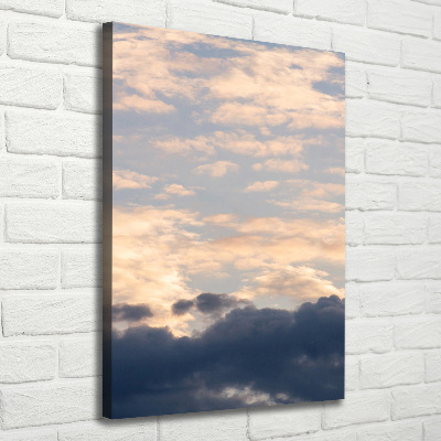 Quadro su tela canvas verticale Nuvole nel cielo