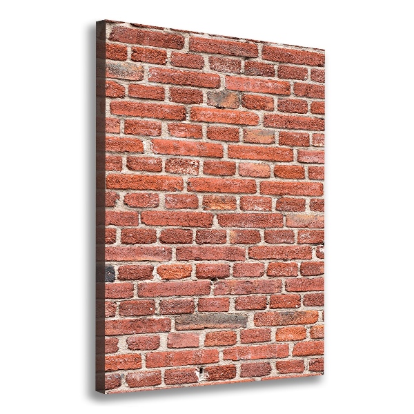Stampa quadro su tela verticale Muro di mattoni