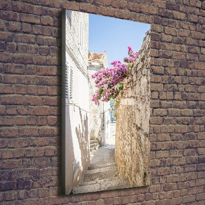 Quadro su tela canvas verticale Korčula, Croazia