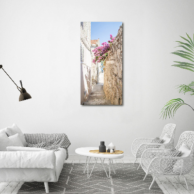 Quadro su tela canvas verticale Korčula, Croazia
