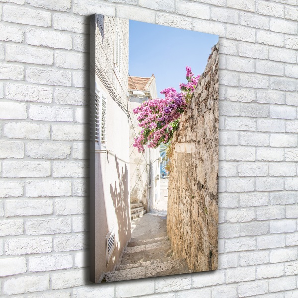 Quadro su tela canvas verticale Korčula, Croazia