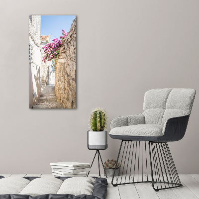 Quadro su tela canvas verticale Korčula, Croazia
