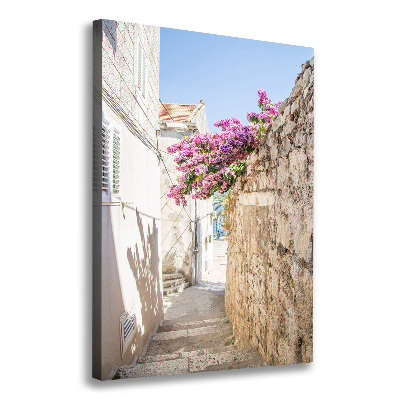 Quadro su tela canvas verticale Korčula, Croazia