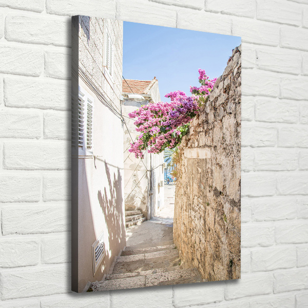 Quadro su tela canvas verticale Korčula, Croazia