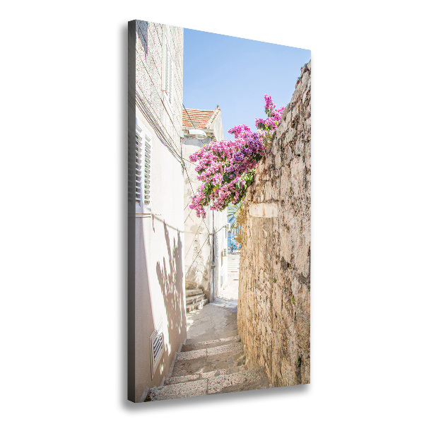 Quadro su tela canvas verticale Korčula, Croazia