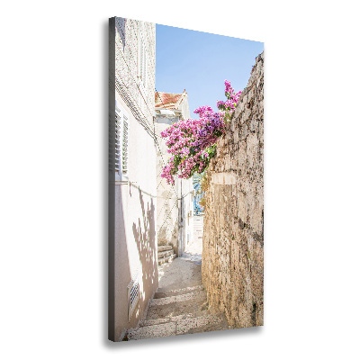 Quadro su tela canvas verticale Korčula, Croazia