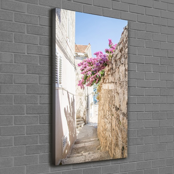 Quadro su tela canvas verticale Korčula, Croazia