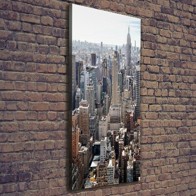 Quadro su tela canvas verticale New York