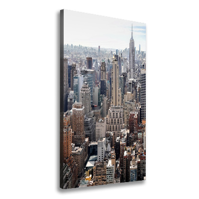 Quadro su tela canvas verticale New York