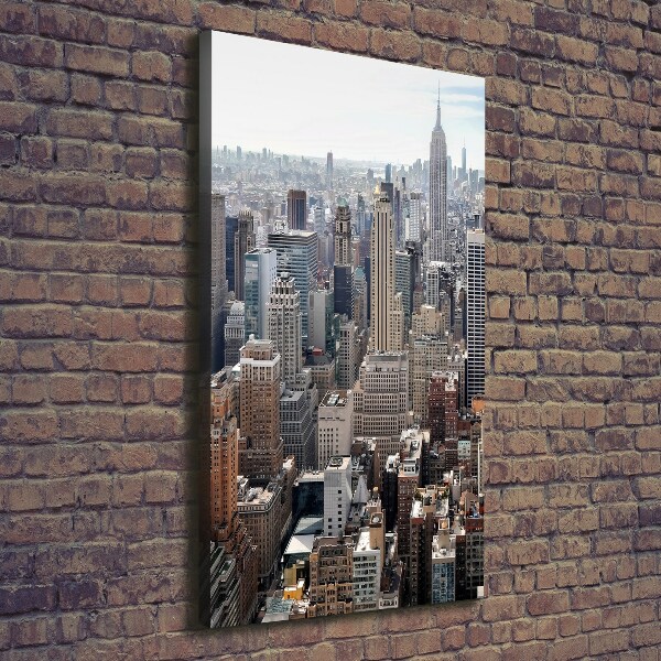 Quadro su tela canvas verticale New York