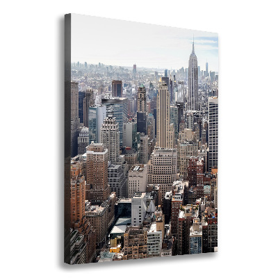 Quadro su tela canvas verticale New York