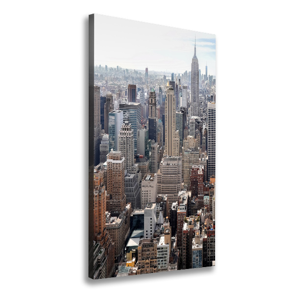 Quadro su tela canvas verticale New York