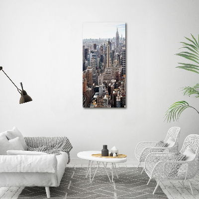 Quadro su tela canvas verticale New York